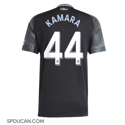 Muški Nogometni Dres Aston Villa Boubacar Kamara #44 Gostujuci 2025-26 Kratak Rukav Muški Nogometni Dres Aston Villa Boubacar Kamara #44 Gostujuci 2025-26 Kratak Rukav